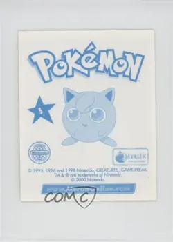 Professor Oak Merlin Pokemon Album Stickers #5 2000 - Image 2