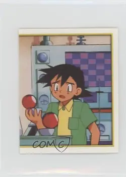 Ash Ketchum Merlin Pokemon Album Stickers #6 2000 - Image 1