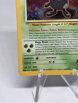 Pokemon TCG Erika's Vileplume Gym Challenge Holo Rare #5/132 Vintage WOTC SWIRL - Image 5