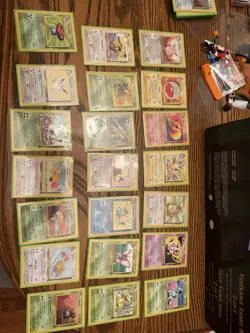 Pokemon Tcg Jungle Unlimited Master Set 100% Complete from 1999 - Image 2