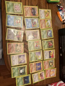 Pokemon Tcg Jungle Unlimited Master Set 100% Complete from 1999 - Image 3