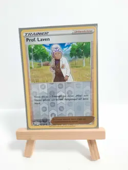 Pokemon Prof. Laven 162/195 Silberne Sturmwinde Near Mint Reverse Holo - Image 1