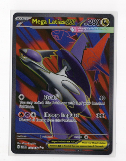 Pokemon TCG Mega Evolution Mega Latias ex 163/132 NM - Image 1