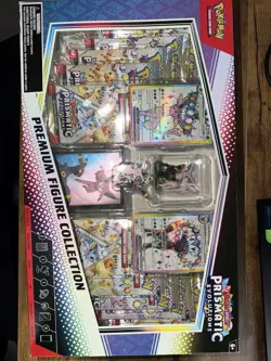 POKEMON TCG Prismatic Evolutions Premium Figure Collection English Sealed - Image 1