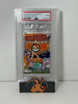 1996 Nintendo Pokemon | 291 Yen Japanese Base Set Foil Pack | PSA 9 Mint | Rare! - Image 1