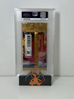 Pokemon Fossil Japanese Authentic Sealed Booster Pack PSA 9 Mint - Image 2