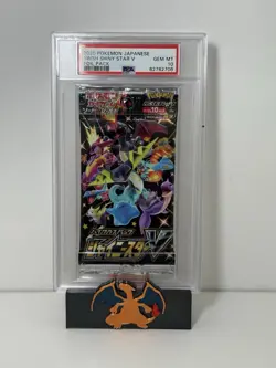 GEM MINT Pokemon: Japanese Shiny Star V Booster Foil Pack 2020 - PSA 10 - Image 1