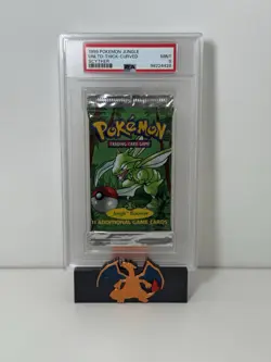 1999 POKEMON JUNGLE SCYTHER ART SEALED BOOSTER PACK PSA 9 SLAB - Image 1
