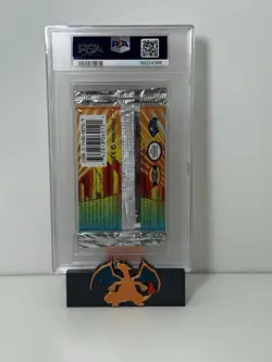 2000 Pokemon Gym Heroes Sealed 1st Edition Booster Pack Brock Art PSA 9 - Image 2