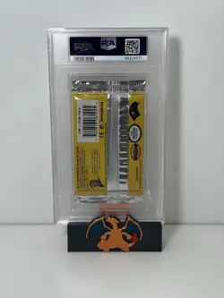 Pokemon 2000 Base Set 2 Booster Pack Gyarados MINT PSA 9 - Image 2