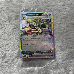 SEALED Umbreon Ex Stamped Pokemon Prismatic Evolutions Promo Surprise Box 60/131 - Image 1