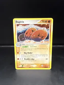 Pokemon TCG - Dugtrio 5/100 EX Crystal Guardians Vintage Holo - Image 3