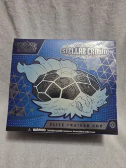 Pokemon Stellar Crown Elite Trainer Box (ETB) New Sealed - Image 1