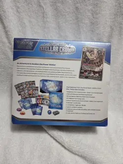 Pokemon Stellar Crown Elite Trainer Box (ETB) New Sealed - Image 3