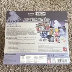 Pokemon TCG Sword Shield Chilling Reign Pokemon Center ETB Sealed - Image 2