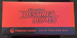 Factory Sealed Destined Rivals Pokemon Center Exclusive Elite Trainer Box ETB - Image 2