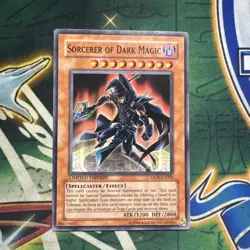 Yugioh! Sorcerer of Dark Magic MOV-EN002 Common Limited Edition VLP/NM - Image 1