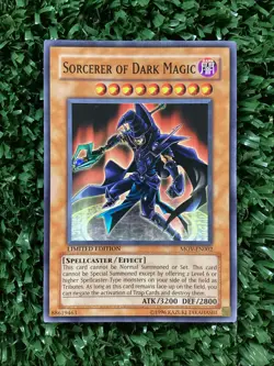Sorcerer Of Dark Magic #MOV-EN002 Limited Edition Yu-Gi-Oh! Free Shipping! - Image 1