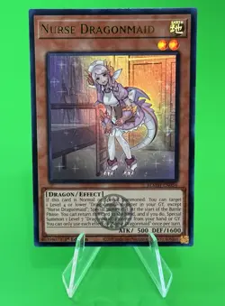Yu-Gi-Oh Battles Of Legend Monster Mayhem Nurse Dragonmaid UR BLMM-EN054 NM!! - Image 1