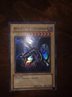 Yu-Gi-Oh Red-Eyes Black Dragon SDJ-001 Unlimited Edition Holo Rare - Image 2