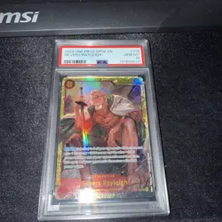 2024 one piece Silvers Rayleigh #118 foil PSA 10 secret rare the Shadow King - Image 1