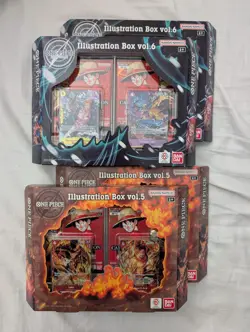 *2 Sets (4 boxes total)* One Piece Illustration Box Vol 5 and 6 - Image 1
