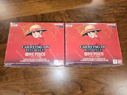 BOTH-Sealed English Carrying On His Will One Piece Booster Box OP-13 - Image 1
