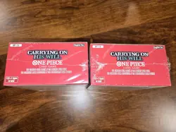 BOTH-Sealed English Carrying On His Will One Piece Booster Box OP-13 - Image 3