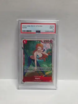 Nami - OP01-016 (Ultra Deck: The Three Captains) OP01-016 One Piece PSA 9 - Image 1
