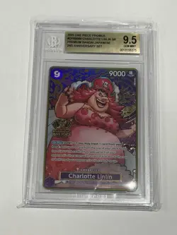 Charlotte Lin lin One Piece 2nd Anniversary Set OP08-069 BGS 9.5 linlin - Image 2