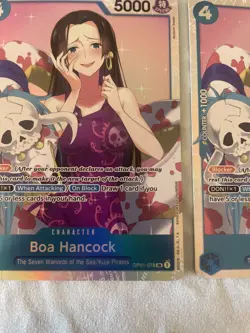 Boa Hancock Playset (4 copies) OP01-078 - One Piece TCG Eng - SR Super Rare Foil - Image 5