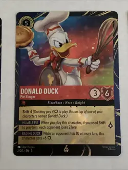Disney Lorcana Magical Places Stitch Rapunzel Donald Duck EPCOT Promo Cards Set - Image 3