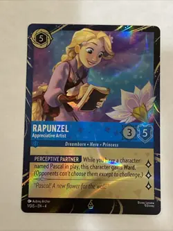 Disney Lorcana Magical Places Stitch Rapunzel Donald Duck EPCOT Promo Cards Set - Image 5