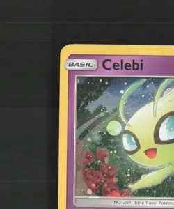 Celebi SM224 Sun & Moon Black Star Promo Holo Pokemon Card NM - Image 3