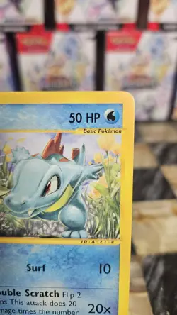 Pokemon TCG Totodile Expedition Card 134/165 LP Condition - Image 3