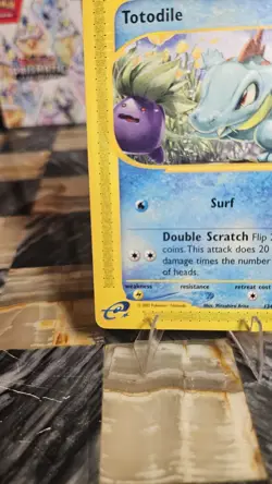 Pokemon TCG Totodile Expedition Card 134/165 LP Condition - Image 4
