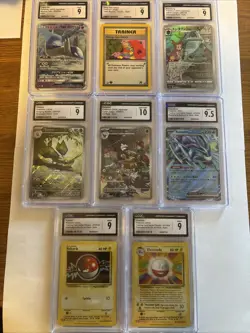 Eight CGC Graded Pokemon Cards - Image 1