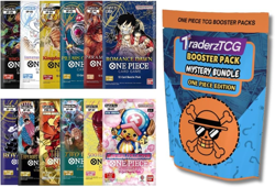 One Piece TCG English Booster Pack Bundle - (5 Pack English) - Perfect for One P - Image 1