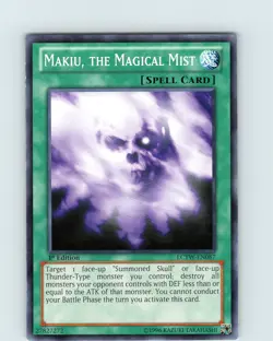 Yu-Gi-Oh Makiu, The Magical Mist LCYW-EN087 1st Edition Common Card NM - Image 1