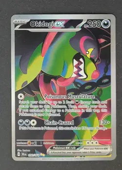 Okidogi ex 090/064 Special Illustration Rare Shrouded Fable Pokemon Card - Image 1