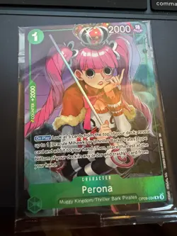 Perona (Illustration Box Vol.4) OP09-034 One Piece Promotion Cards Foil SEALED - Image 1