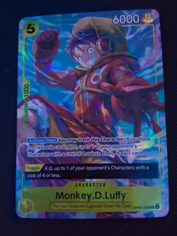 Monkey.D.Luffy (Illustration Box Vol.3) OP07-109 One Piece Promotion Cards Foil - Image 1