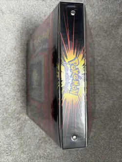 Vintage 1999 Pokemon Pikachu Meowth Trading Card 3 Ring Binder Plymouth 4077 - Image 2