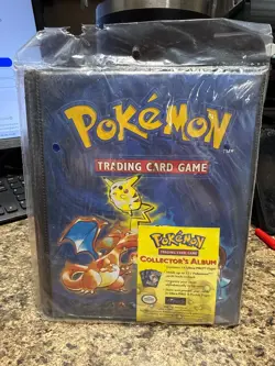 POKEMON 1999 Wizards of the Coast Trading Card Game Collector's Album/Binder - Image 1