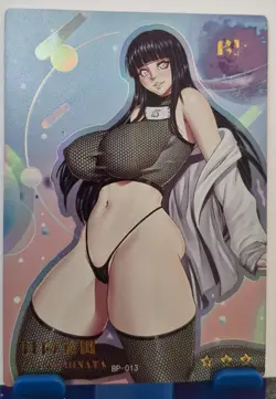 Hinata Hyuga BP Card Goddess Story Goddess Of Power Waifu Anime BP-013 - Image 1