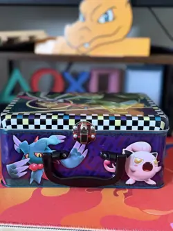Pokemon Collector's Chest Lunch Box Tin Pokemon Bundle no cards - Image 4
