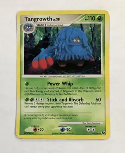 Pokemon TANGROWTH Card 10/106 Holo Rare Great Encounters LP English Light Play - Image 1