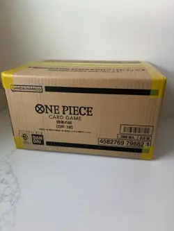 ONE PIECE OP-12 Card Game JP SEALED CASE (12 Boxes) Bandai Authentic US SELLER - Image 1