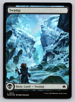 Swamp FOIL Full Art 273 - Bloomburrow - MTG - Image 1
