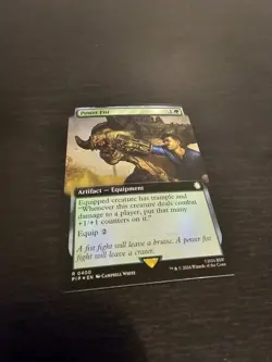 Power Fist MTG (Extended Art) Universes Beyond: Fallout Foil - Image 3